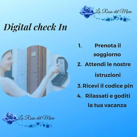 La Rosa Del Mare Semesterbostad *